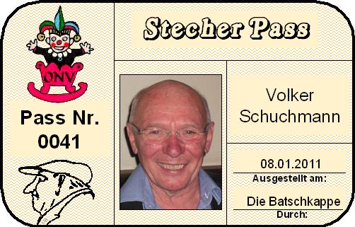 Pass Schuchmann Volker